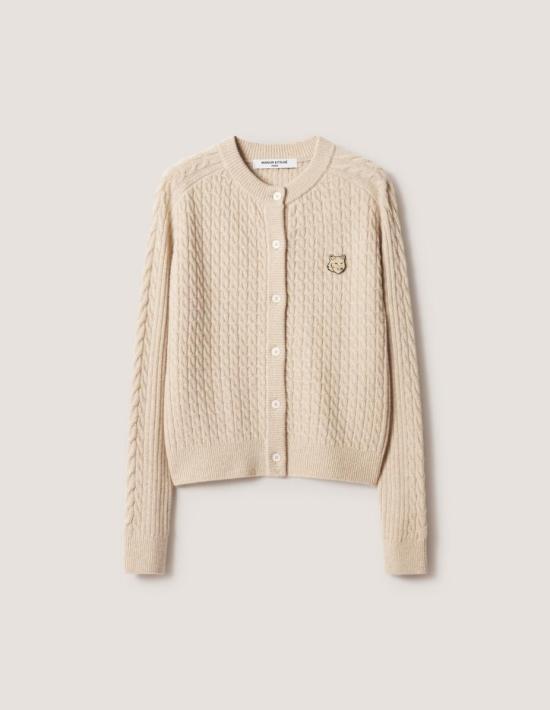 26FW 메종키츠네 스웨터 MRWKC04KT1221 0548 MOON BEIGE