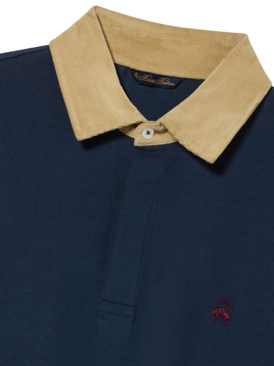26FW 브룩스브라더스 폴로 티셔츠 MMSW50001 JE0005NAVY BLU - BROOKS BROTHERS