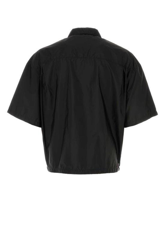 26FW 프라다 반팔 셔츠 SC758SWM11WQ9 F0002 Black - PRADA