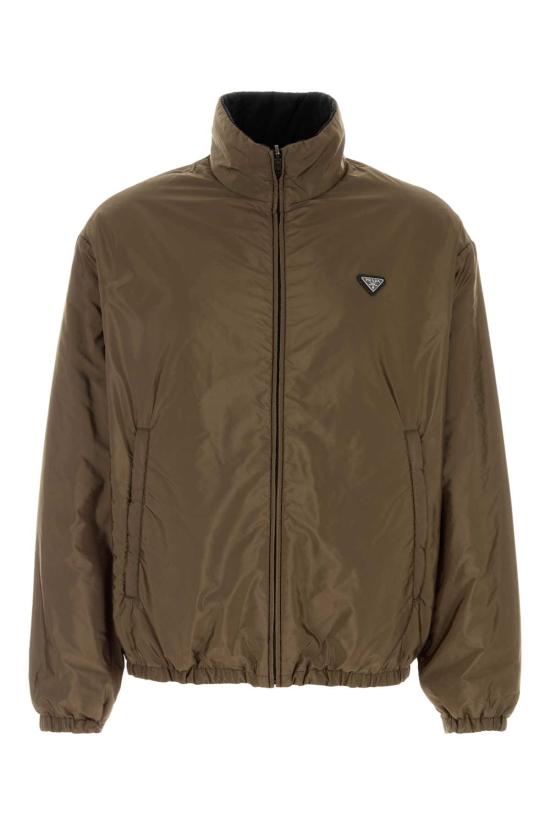 26FW 프라다 리나일론 보머 자켓 SGD131SOOO6410 F0FEV Brown