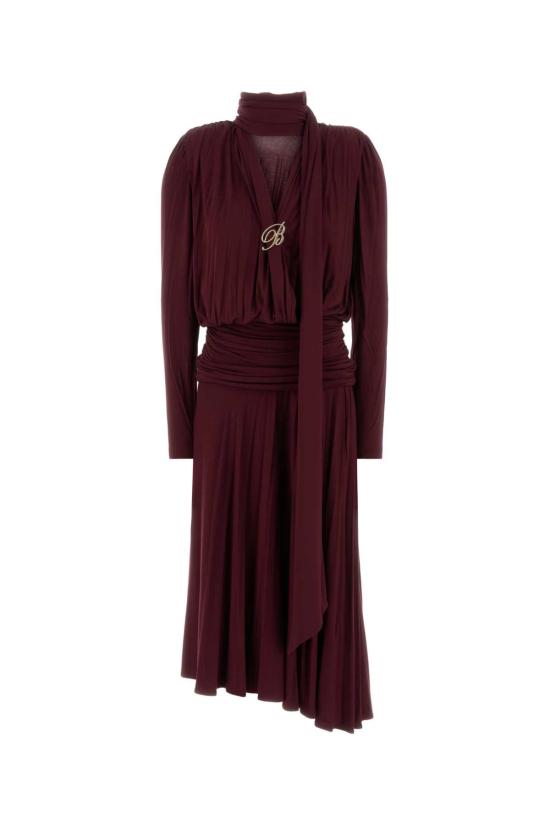 26FW 블루마린 원피스 RF6081J16182A875A 91317 Burgundy
