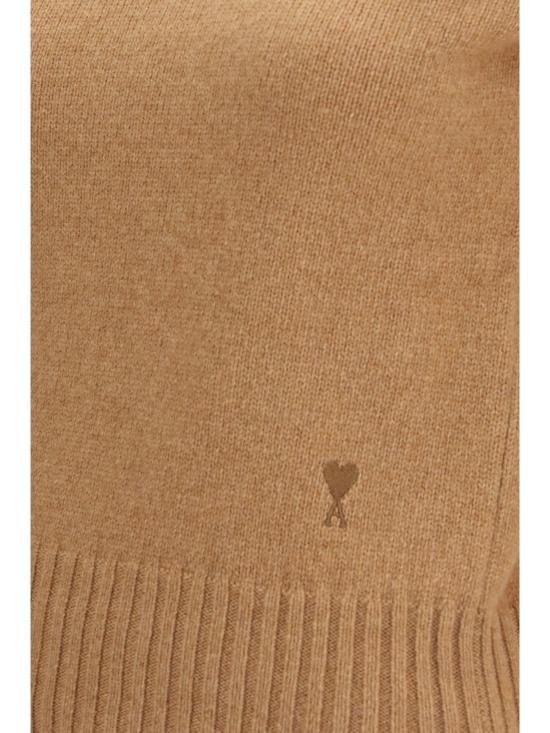 26FW 아미 스웨터 FKS832 005 280 CAMEL DOM - AMI