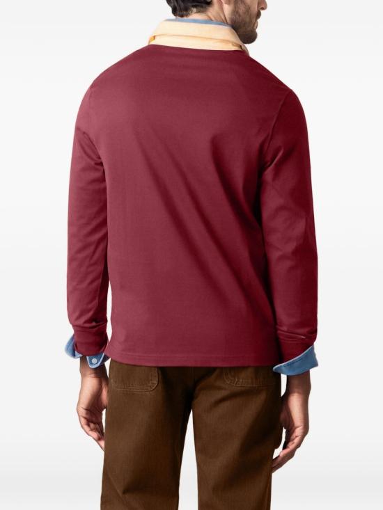 26FW 브룩스브라더스 폴로 티셔츠 MMSW50001 JE0005BURGUNDY BORDEAUX - BROOKS BROTHERS