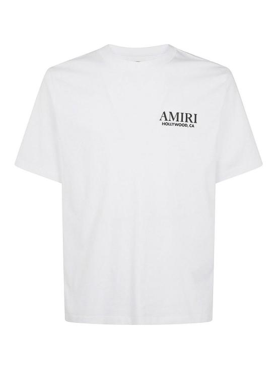26FW 아미리 본즈 스택 티셔츠 AMJYTE1075100 WHITE