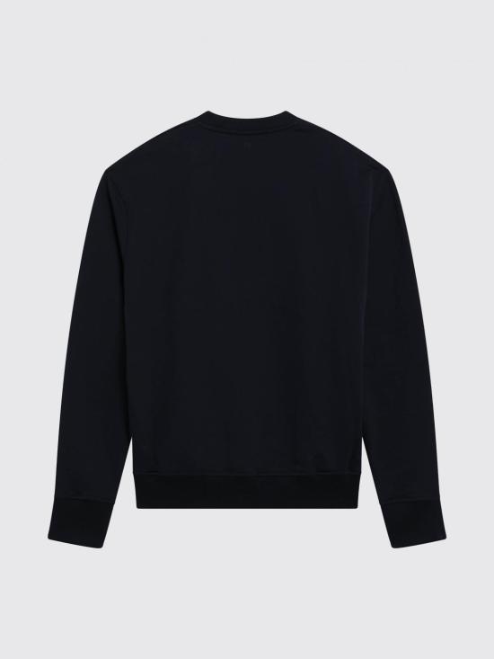 26FW 아미 스몰 하트 로고 스웨트셔츠 BFUSW035U730 430 Blue - AMI