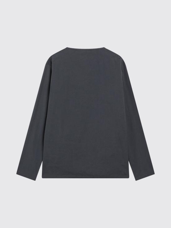 26FW 미우미우 스트레치 포플린 탑 MT2283OOO6472 F063H Grey - MIU MIU