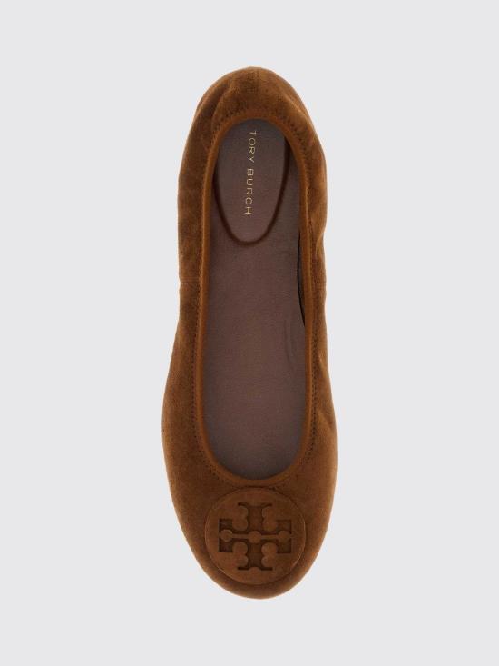 26FW 토리버치 레바 트레블 발레 플랫 슈즈 177247 288 Beige - TORY BURCH