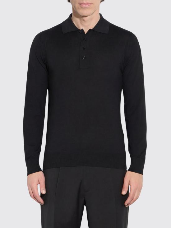 26FW 파올로 페코라 스웨터 A010F001 9000 Black 1