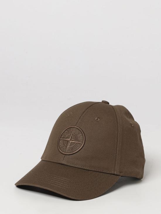 26FW 스톤 아일랜드 로고 베이스볼 캡 로고 베이스볼 캡 9100013S0248 V0054 Brown
