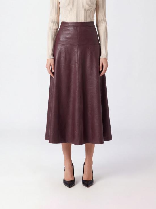26FW 포르테포르테 스커트 15312MYSKIRT 2504 Burgundy