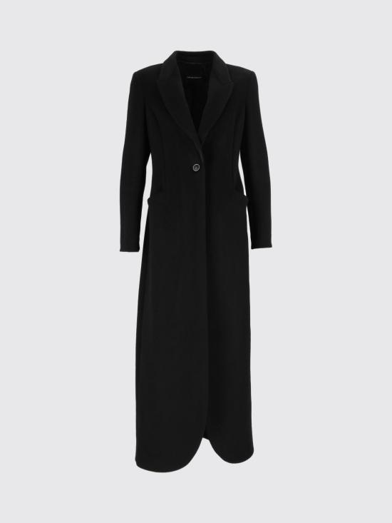 26FW 엠포리오 아르마니 코트 EW004272AF24403 UC001 Black - EMPORIO ARMANI