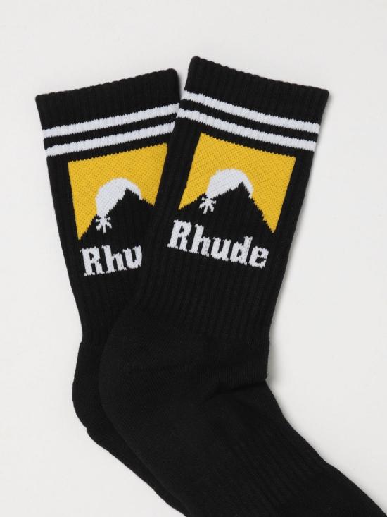 26FW 루드 양말 RHFW26SO08884 3201 Black - RHUDE