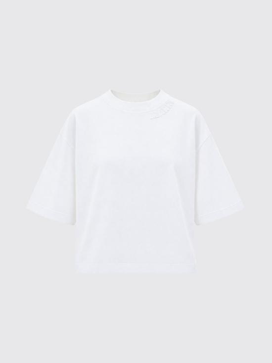 26FW 마르니 반팔 티셔츠 THJE0333X0UTC406 00W01 White - MARNI