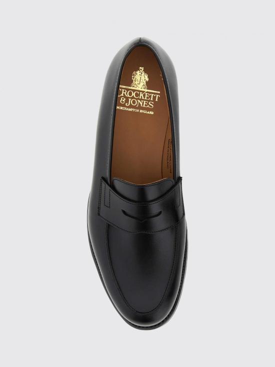 26FW 크로켓 앤 존스 로퍼 26225AC01L1 Black - CROCKETT&JONES