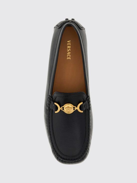 26FW 베르사체 로퍼 10266891A18559 1B00G Black - VERSACE