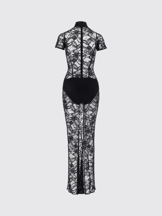 26FW 안다마네 롱 원피스 TM200165ATJP200 999 Black - ANDAMANE
