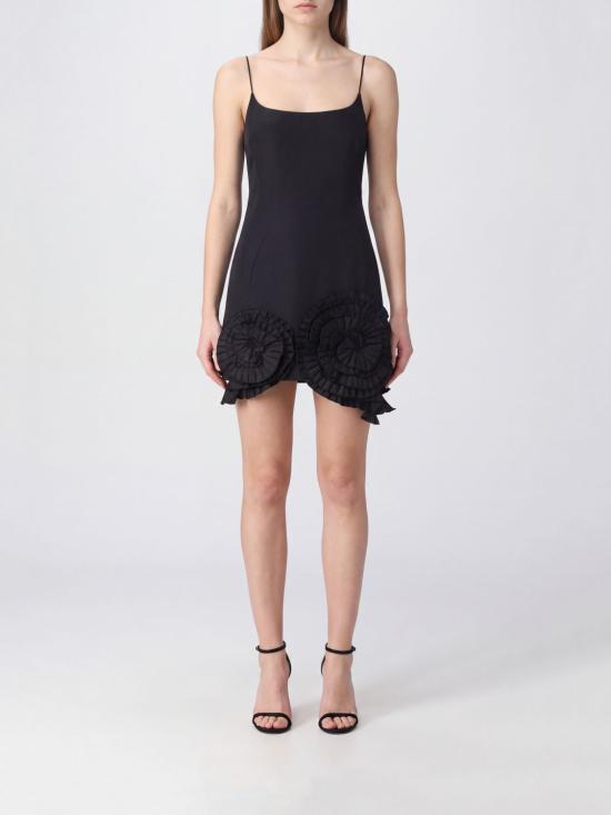 26FW 블루마린 롱 원피스 RF6047T8864 22222 Black