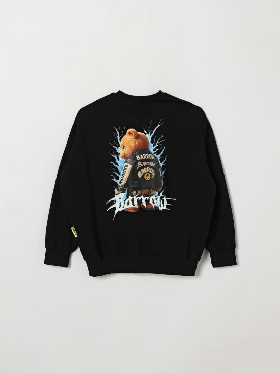 26FW [키즈] 바로우 풀오버 F6BKJBSW072 110 Black - BARROW