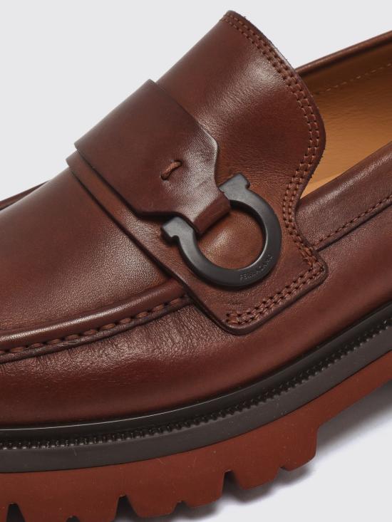 26FW 살바토레 페라가모 로퍼 029966 798475 015 Brown - SALVATORE FERRAGAMO