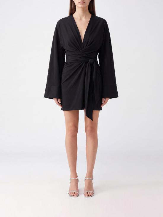 26FW 안다마네 롱 원피스 TM200116ATJP185 999 Black