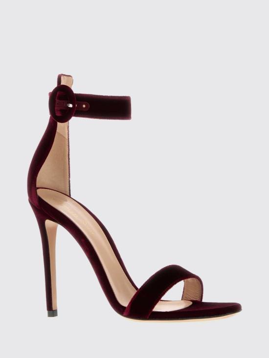 26FW 지안비토로시 힐/펌프스 G6109615RICVEL SYRA Burgundy - GIANVITO ROSSI