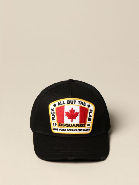 26FW 디스퀘어드2 모자 BCM4011 05C00001 2124 Black - DSQUARED2