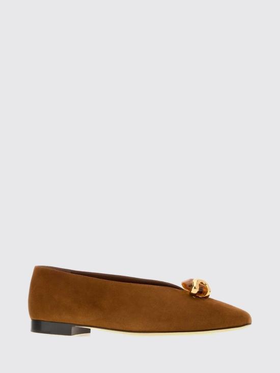 26FW 지미추 플랫 슈즈 MARGOTFLATBSB TAN AMBER Brown - JIMMY CHOO