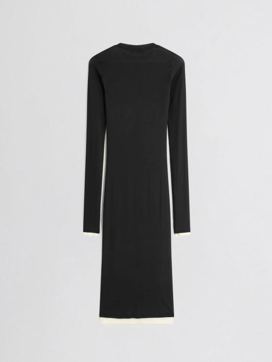 26FW 피비 파일로 롱 원피스 ER159VI3708 900BK Black - PHOEBE PHILO