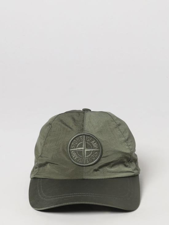 26FW 스톤 아일랜드 나일론 메탈 에코닐 베이스볼 캡 나일론 메탈 에코닐 베이스볼 캡 9100011S0076 V0059 Military - STONE ISLAND
