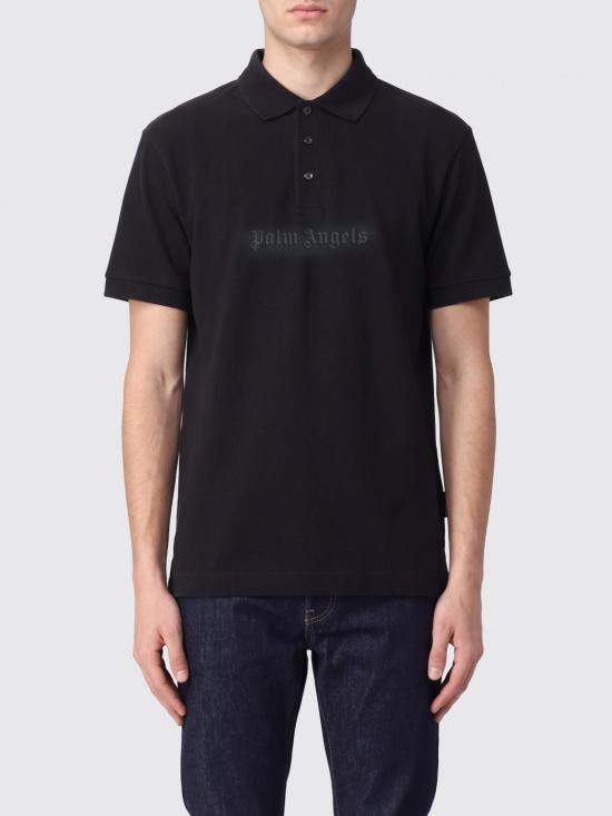 26FW 팜앤젤스 폴로 티셔츠 PAMGB002FB002 1009 Black