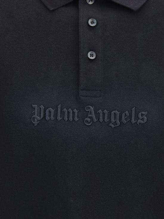 26FW 팜앤젤스 폴로 티셔츠 PAMGB002FB002 1009 Black - PALM ANGELS
