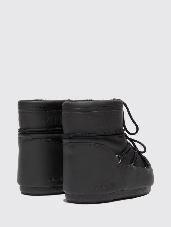 26FW 문부츠 아이콘 나일론 로우 부츠 80D1409380 N001 Black - MOON BOOT