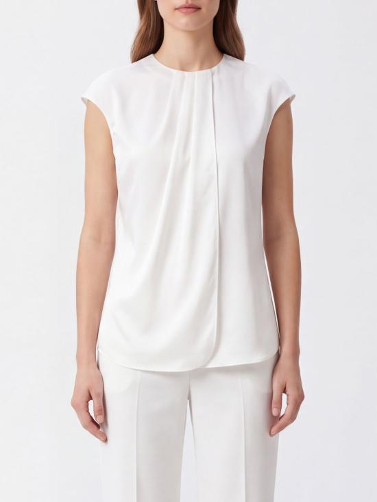26FW 엠포리오 아르마니 탑 EW004231AF17153 U0006 White