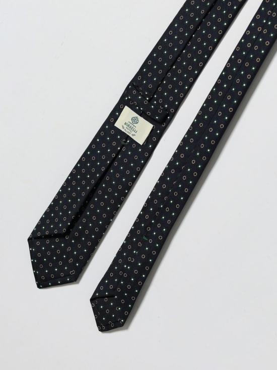 26FW 루이지 보렐리 넥타이 LC75CR621151 01 Blue - LUIGI BORRELLI