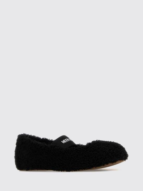 26FW 문부츠 플랫 슈즈 2400010 N001 Black - MOON BOOT