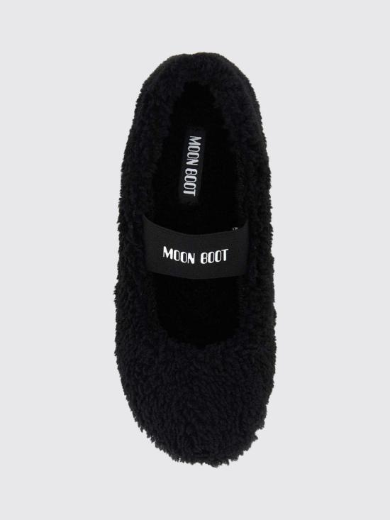 26FW 문부츠 플랫 슈즈 2400010 N001 Black - MOON BOOT