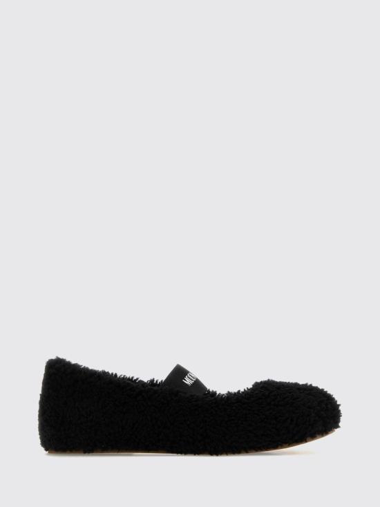 26FW 문부츠 플랫 슈즈 2400010 N001 Black