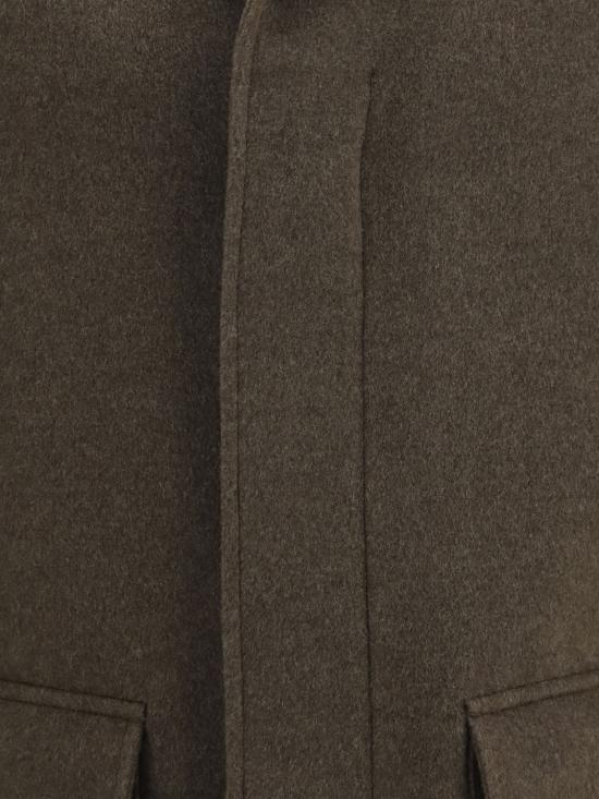 26FW 에르메네질도제냐 코트 RUIT63A4I248V99R 001 Olive - ERMENEGILDO ZEGNA
