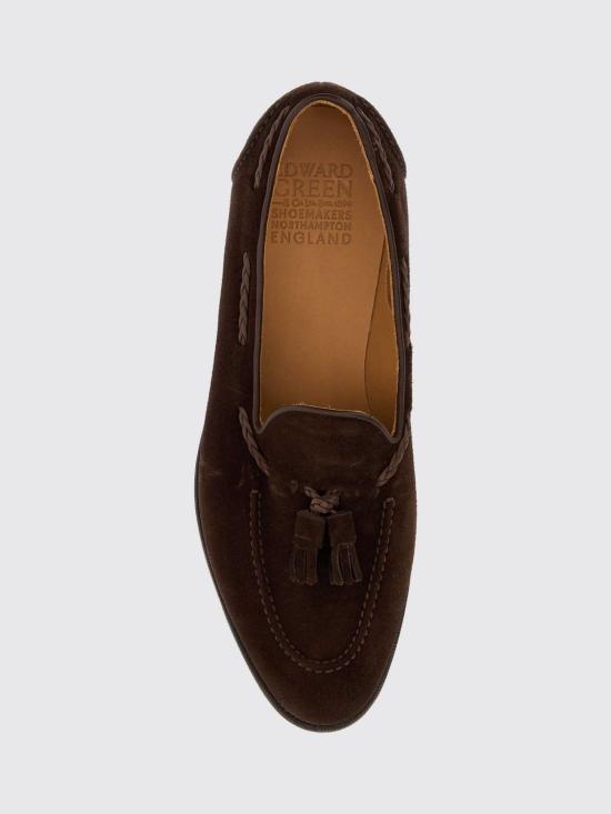 26FW 에드워드 그린 로퍼 BELGRAVIA MINKSUEDE Brown - EDWARD GREEN