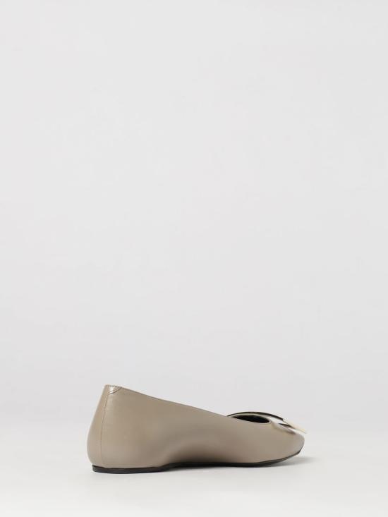 26FW 로저비비에 플랫 슈즈 RVW40415280BSS C415 Dove Grey - ROGER VIVIER