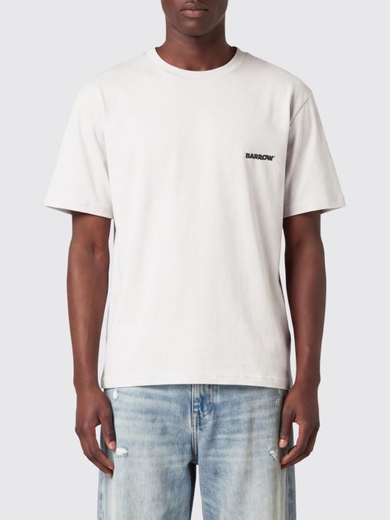 26FW 바로우 반팔 티셔츠 F6BWUATH019 002 White