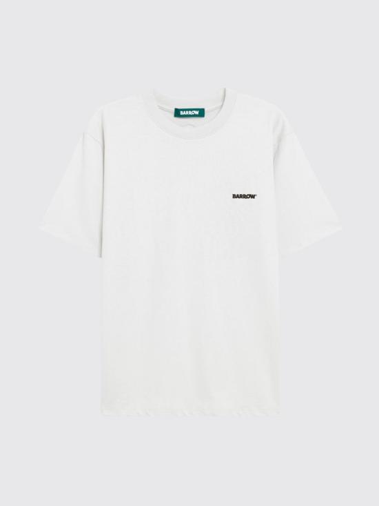 26FW 바로우 반팔 티셔츠 F6BWUATH019 002 White - BARROW