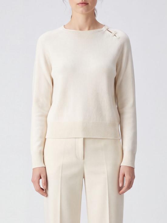 26FW 포르테포르테 스웨터 15139MYKNIT 0024 White