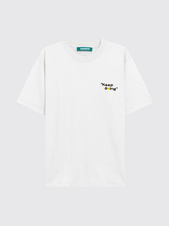 26FW 바로우 반팔 티셔츠 F6BWUATH042 002 White - BARROW