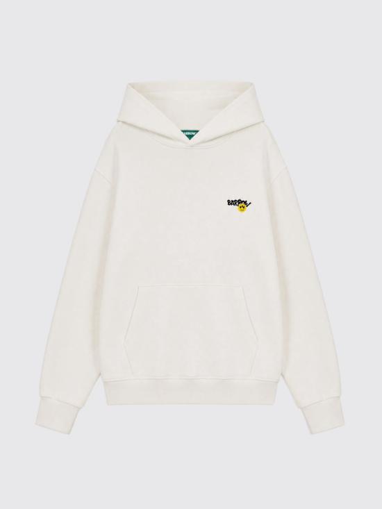 26FW 바로우 후드 티셔츠 F6BWUAHS067 412 White - BARROW