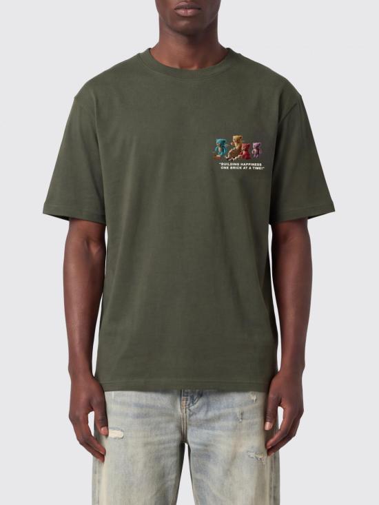 26FW 바로우 반팔 티셔츠 F6BWUATH062 082 Military
