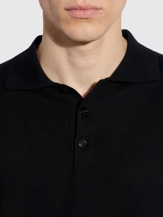 26FW 파올로 페코라 폴로 티셔츠 A044F009 9000 Black - PAOLO PECORA
