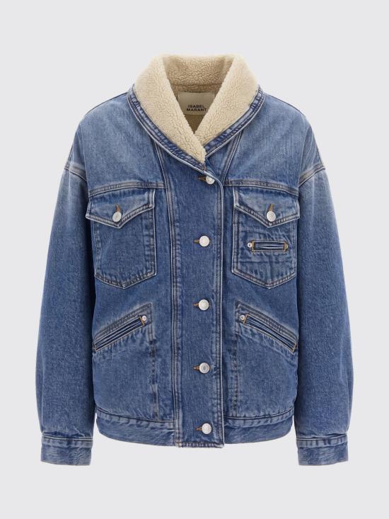 26FW 이자벨마랑 자켓 VE0525FAD1H04I 30LU Blue - ISABEL MARANT