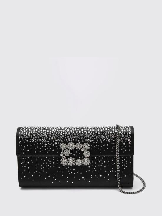 26FW 로저비비에 클러치/파우치 RBWAMFDY200RS0 B999 Black