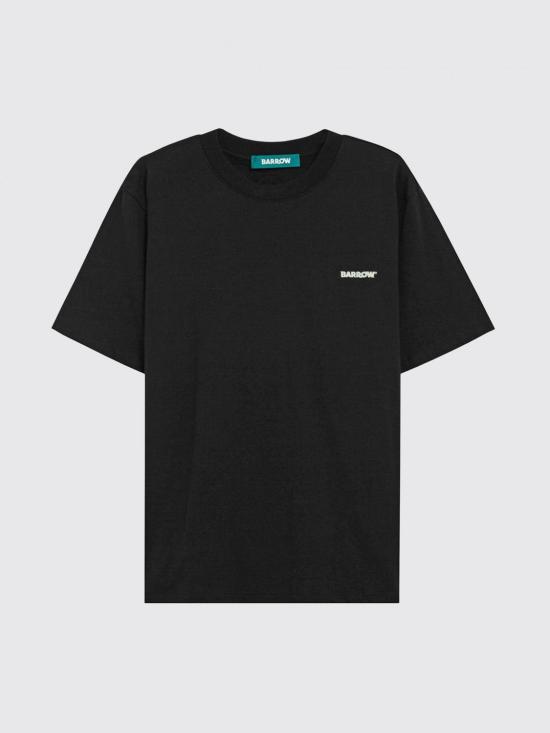 26FW 바로우 반팔 티셔츠 F6BWUATH019 110 Black - BARROW